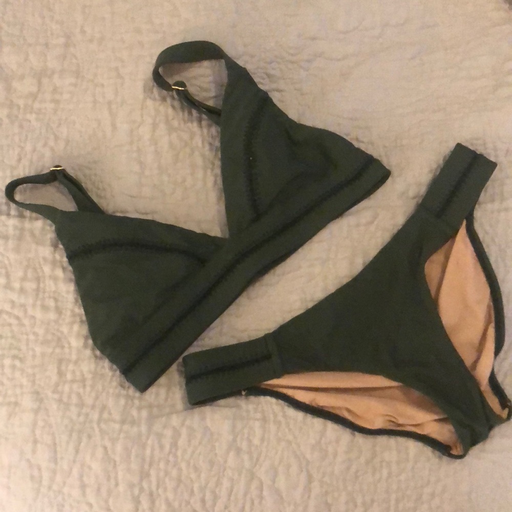 PilyQ Stitched Bikini Top